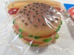 Squeaky Hamburger & Hot Dog Chew Toys for Dogs