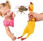 Squeaky Rubber Chicken Dog Toy for Fun