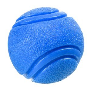 Indestructible Solid Rubber Dog Chew & Fetch Ball