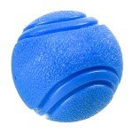 Indestructible Solid Rubber Dog Chew & Fetch Ball
