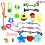 20-Pack of Puppy Chew Toys