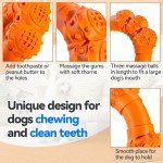 Indestructible Chew Ring Toy for Aggressive Dogs