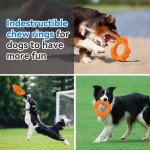 Indestructible Chew Ring Toy for Aggressive Dogs