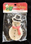Holiday Rawhide Snowman Chew for Dogs 4.5