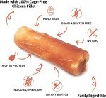 Gluten-Free Chicken Rawhide Chew Rolls for Dogs