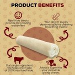 Premium All-Natural Real Hide Dog Chew Treats
