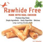 Gluten-Free Chicken Rawhide Chew Rolls for Dogs