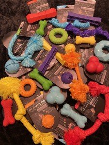 Playology Natural Scented Dental Chew Toy Set