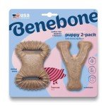 Benebone Puppy Dental Chew Toys 2-Pack