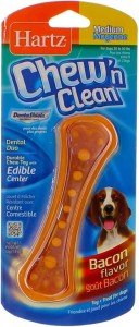 HARTZ Chew 'n Clean Bacon Dental Duo