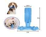 Natural Rubber Dog Toothbrush Chew Toy