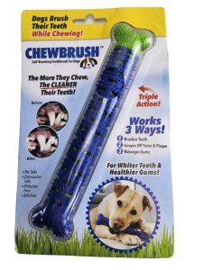 Dental Rubber Bone Toy for Dogs - BPA-Free