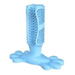 Natural Rubber Dog Toothbrush Chew Toy