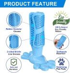 Natural Rubber Dog Toothbrush Chew Toy