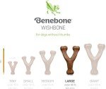 Benebone 2-Pack Dental Chew Toys with Bacon