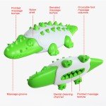 Interactive Crocodile Dental Chew Toy for Dogs