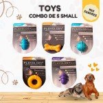 Playology All-Natural Scented Dental Dog Toy Set