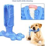 Natural Rubber Dog Toothbrush Chew Toy