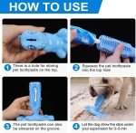 Natural Rubber Dog Toothbrush Chew Toy