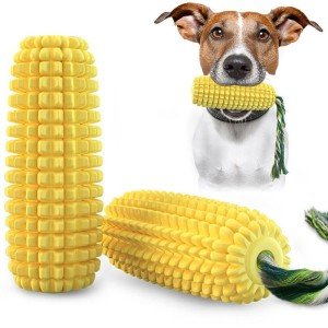 Indestructible Rubber Dental Chew Toys for Dogs