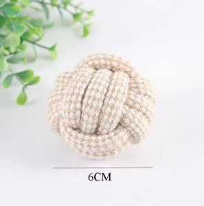Luxury Eco-Friendly Hemp Cotton Dog Chew Toys