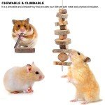 2-Pack Natural Bunny Chew Toys for Dogs