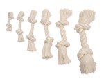 Natural Cotton Rope Dog Toy - Mammoth Flossy Chews