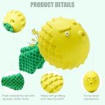 All-Natural Rubber Puffer Fish Dog Chew Toy