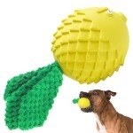 All-Natural Rubber Puffer Fish Dog Chew Toy