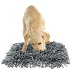 Gray Snuffle Mat for Dogs - Feeding & Puzzle Toy