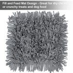 Gray Snuffle Mat for Dogs - Feeding & Puzzle Toy