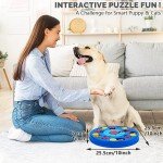 Interactive Dog Puzzle Toy for Smart Breeds