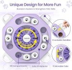 Iveetty Hide Slide Treat Puzzle Toy for Pets