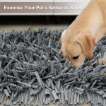 Gray Snuffle Mat for Dogs - Feeding & Puzzle Toy