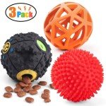 Interactive Dog Puzzle Ball for Teeth Cleaning Fun