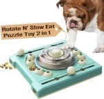 Level 2 Rotate N' Eat Dog Puzzle Toy