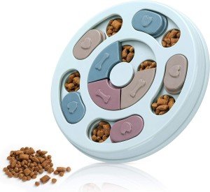Interactive Dog Puzzle Feeder for IQ Training
