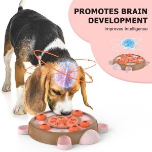 Interactive Turtle Dog Puzzle Toy for Enrichment