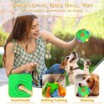 Snuffle Ball Dog Puzzle Toy for Foraging Fun