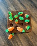 Carrot Snuffle Mat: 2-in-1 Plush Puzzle Toy