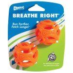 Chuckit! Breathe Right Fetch Ball - Small 2-Pack
