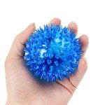 Light-Up Spike Balls for Dog Playtime Fun