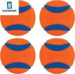 Chuckit Ultra Dog Toy Balls - Medium 4-Pack