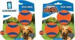 Chuckit Ultra Dog Toy Balls - Medium 4-Pack
