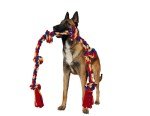 BLINCOO 48" Interactive Rope Tug Toy for Dogs