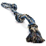 Indestructible Cotton Rope Dog Tug Toy