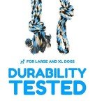 Indestructible Cotton Rope Dog Tug Toy