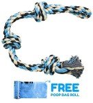 Indestructible Cotton Rope Dog Tug Toy