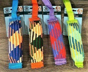 Interactive Squeaky Dog Toy Set with Handles