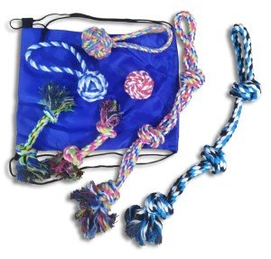 28 Pack Durable Dog Rope Toys for Chewers